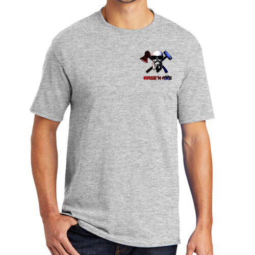 Rage'n Axe Full Color Logo  - Core Blend Tee Thumbnail