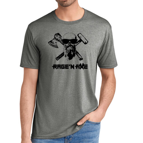 Rage'n Axe Black Logo - Front Only  - Perfect Tri ® Tee Thumbnail