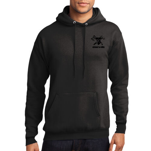 Rage'n Axe Cheaper Than Therapy - Core Fleece Pullover Hooded Sweatshirt Thumbnail